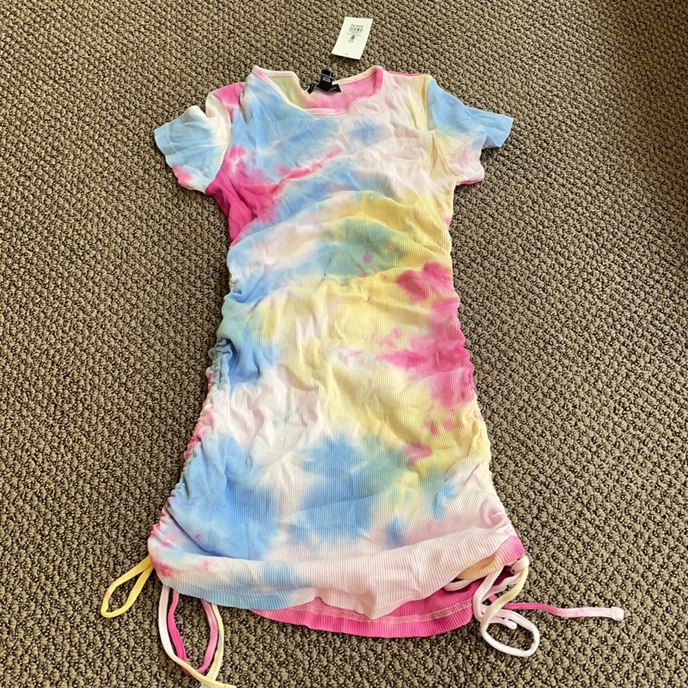 Tie dye, streetwear society, mini dress, size M